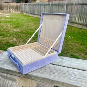 Lavender Jewelry Organizer Box